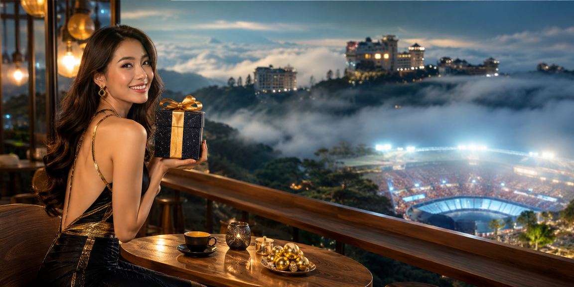 Suasana permainan loteri dan slot di kawasan peranginan Genting Highlands Malaysia