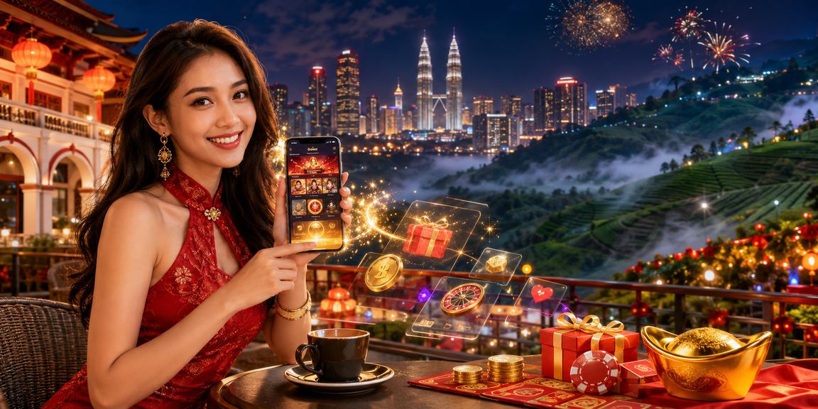 Pengguna melayari laman 1890 menggunakan telefon pintar di Malaysia