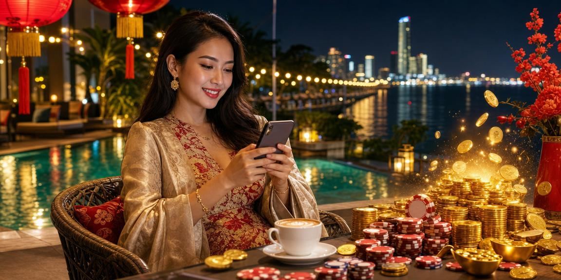 Pengalaman kasino pada telefon pintar di Pulau Pinang